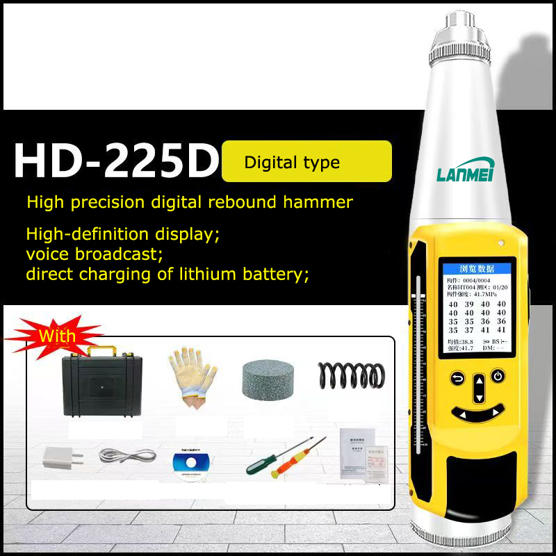 Präziser digitaler Beton Rebound Test Hammer