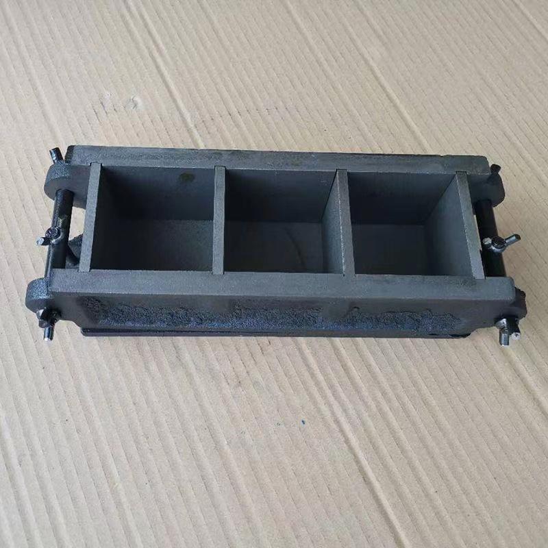 Beton 100mm Drei Bande Gusseisen Würfel Testform