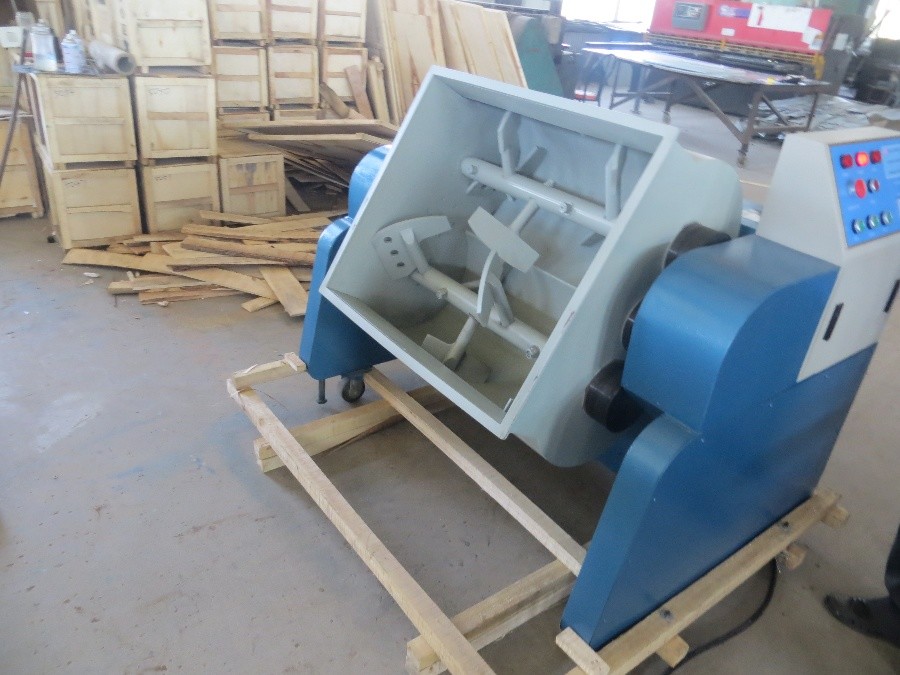Achsen Zwangsbetonmischer Laborbetonmischer Horizontaler tragbarer Betonmischer