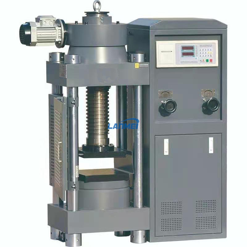 200TON manuelle Betonblock Druckfestigkeitsprüfmaschine