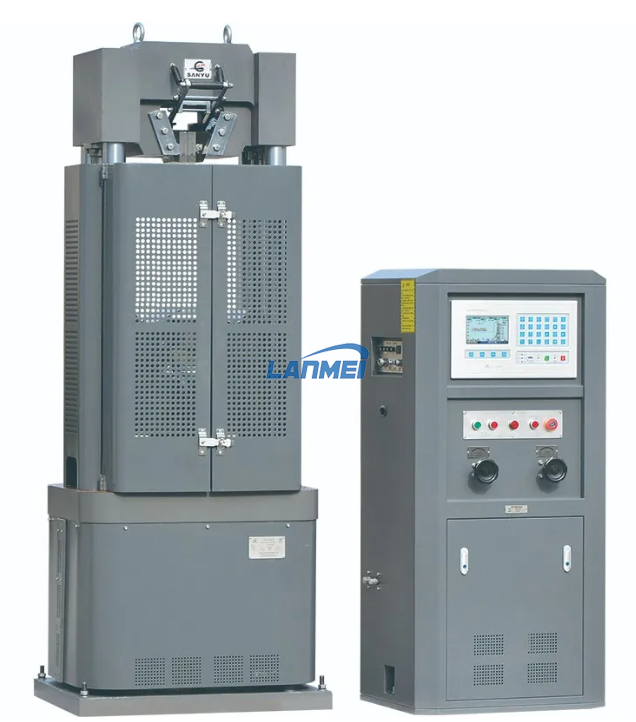 WE Serie 1000KN Stahlprüfmaschine für Zugprüfung & Biegeprüfung