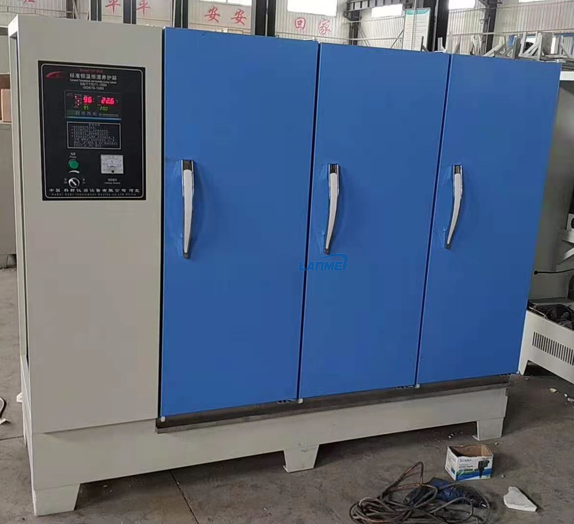 Beton Test Block Standard konstante Temperatur und Feuchtigkeit Härten Box MörTel Zement 40B 60B 90B