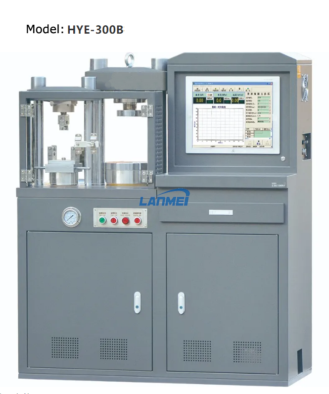 300KN /10KN Kompression Biegefestigung Zement Druckfestigkeit Maschine