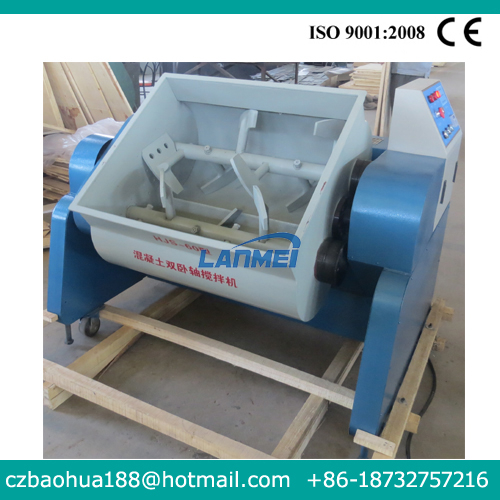 HJS-60 Elektrischer Horizontaler Zwangstyp Laborbetonmischer