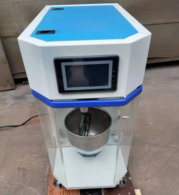 LCD Touchscreen Labor Zement Paste Mixer
