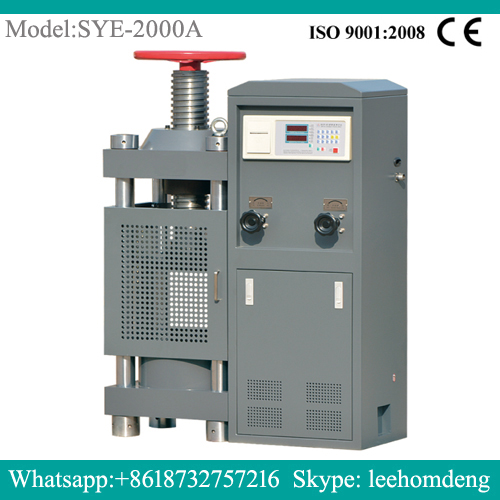 Druckfestigkeitstestmaschine