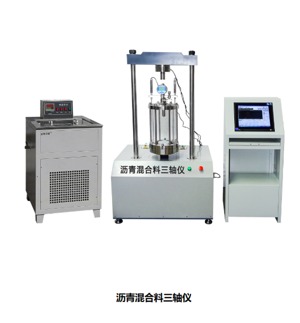 Asphaltmischung Triaxial Tester