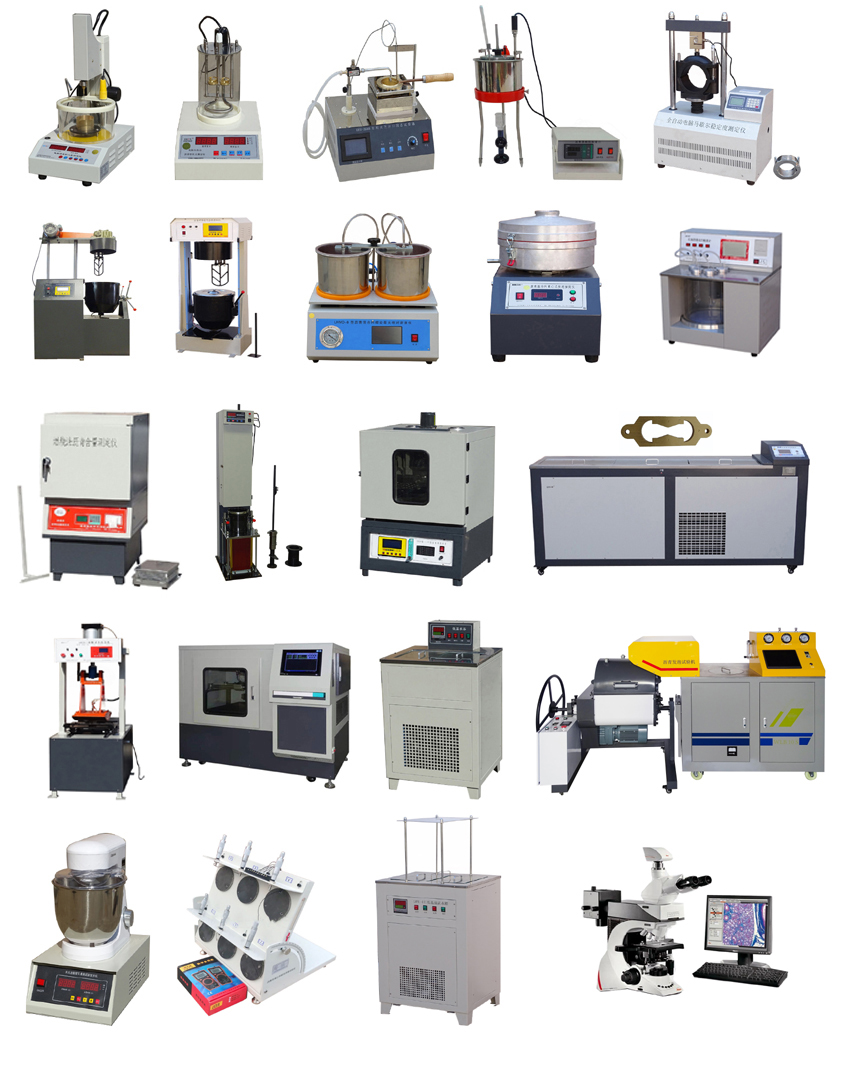 Labor -Asphaltinstrument