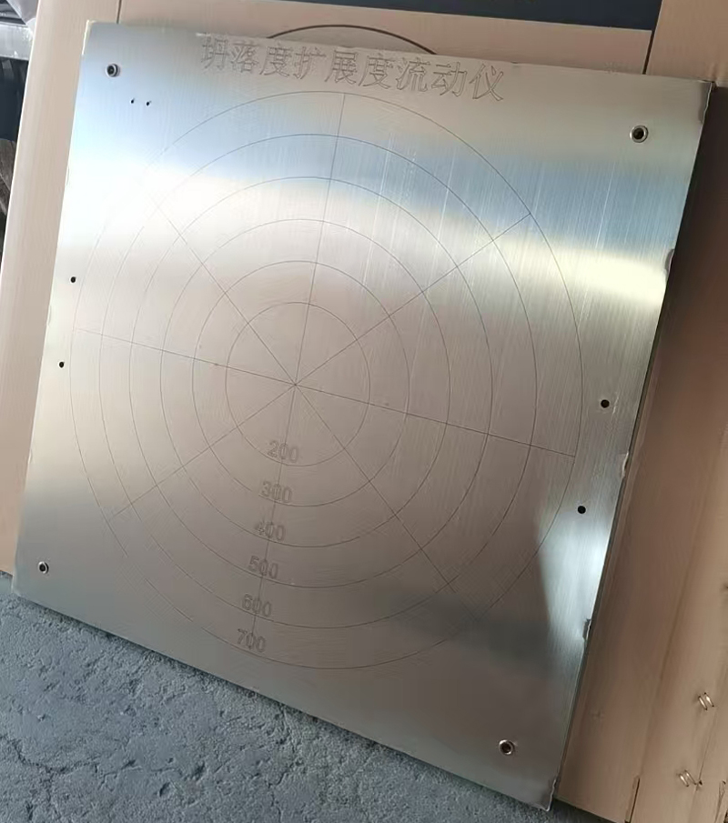 Slump Spread Flowmeter Laborbeton