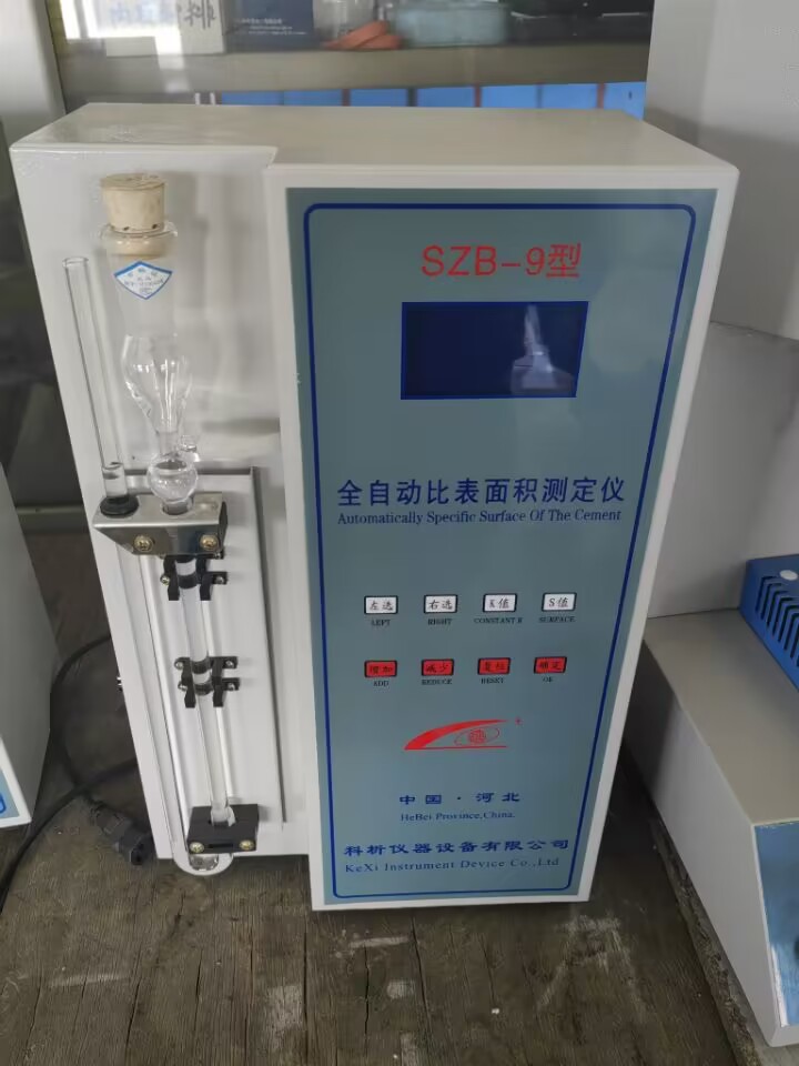 automatisch zementspezifischer Oberflächen -Tester