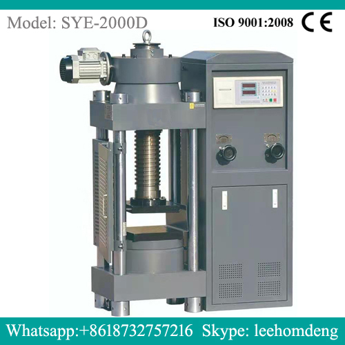 Betondrucktestmaschine