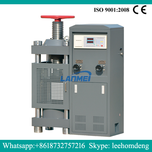 Zementdrucktestmaschine