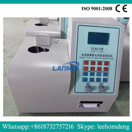 Automatisches Instrument für zementfreies Kalziumoxid