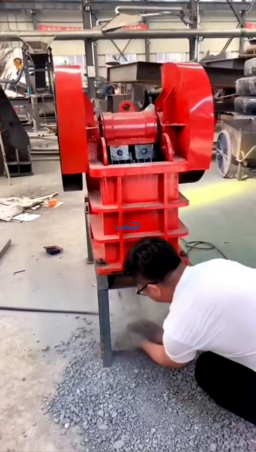 Mini -Steinbrecher